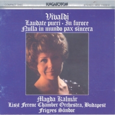 VIVALDI: Laudate Pueri - In Furore - Nulla in Mundo Pax Sincera.Vivaldi Motets by Magda Kalmar, soprano